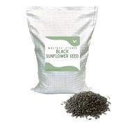 Maltbys' Stores 10kg Black Sunflower Seed | Whole Sunflower Seeds for Wild and Pet Bird Feeding