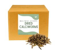 Maltbys' Stores 10kg Dried Calciworms Premium Wild Bird Food - High Calcium Alternative to Mealworms