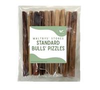 Maltbys' Stores 10x Standard 5" Bulls' Pizzles 100% Natural Dog Chew Treats Bully Sticks [SHC]
