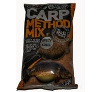MALTBYS' STORES 1904 LTD 2x Carp Method Mix Spicy Krill 2kg Fishing Bait (4kg Total)