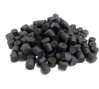 MALTBYS' STORES 1904 LTD Drilled Halibut Pellets Black 14mm 2kg Fishing Bait