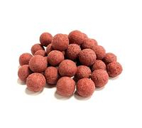 MALTBYS' STORES 1904 LTD Strawberry Boilies 15mm 1kg Shelf Life Fishing Bait LGCB