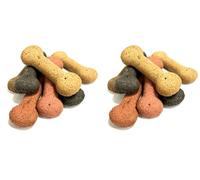Maltbys' Stores 1kg Assorted Large Bones Biscuits Dog Biscuit Treats [LHV] (Pack of 2)