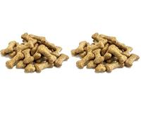 Maltbys' Stores 1kg Gravy Bones with Chicken Biscuits Dog Biscuit Treats (Pack of 2)