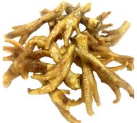 Maltbys' Stores 1Kg Premium Chicken Feet 100% Natural Dog Treats Chews [LOD1]