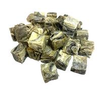 Maltbys' Stores 1kg Premium Small Cod Fish Cubes (approx. 2-4cm square) 100% Natural Dried Fish Skin Dog Treat Chews [LOS]