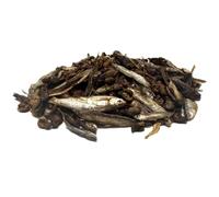 Maltbys' Stores 200g Premium Insect Super Mix for Turtles & Terrapins | Mixed Dried Insect Treats for Turtles, Terrapins & Other Reptiles - Contains Sprats, Silkworms, Crickets & Grasshoppers
