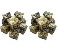 Maltbys' Stores 200g Premium Large Cod Fish Cubes (approx. 5-6cm square) 100% Natural Dried Fish Skin Dog Treat Chews (Pack of 2)