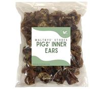 Maltbys' Stores 2kg Pigs' Inner Ears 100% Natural Pork Dog Treat Chews