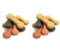 Maltbys' Stores 500g Assorted Large Bones Biscuits Dog Biscuit Treats (Pack of 2)