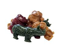 Maltbys' Stores 50x Medium Veggie Jungle Animals Vegetarian Dog Treat Chews [LOS]