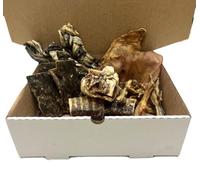 Maltbys' Stores "Medium Dog Box" 100% Natural Premium Dog Treat Box Containing Treats for Medium Breed Dogs (approx. weight 600g)