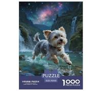 Maltese 1000 Piece Jigsaw Puzzles for Adults And Kids with Extra Fun Challenges Pet Dog Home Decoration Premium Box Packaging 70x50cm/1000pcs