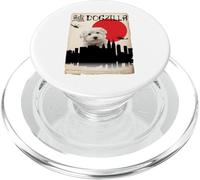 Maltese Dog Dogzilla PopSockets PopGrip for MagSafe