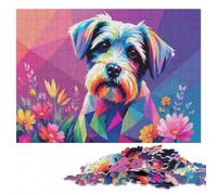 Maltese Dog Pop Art 2 Challenging Wooden Puzzle, Adults, 1000 Pieces | For gifting: Adult Jigsaw Puzzle: birthday gift for jigsaw fans, indoor weekend activity.