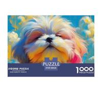 Maltese High Standard Jigsaw Puzzle Designed for Shared Indoor Recreation, Built Around Fantasy to Encourage Cooperation Attention And Satisfying Progress 38x26cm/1000pcs