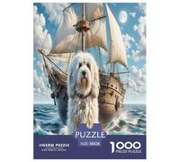 Maltese Jigsaw Puzzles Puzzles for Adults Kids. 1000 Piece Whimsical Challenge Toy Educational Games Home Decoration for Educational Games Gifts 38x26cm/1000pcs
