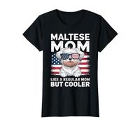 Maltese Mom Life - Mother’s Day Dog Lover Design T-Shirt