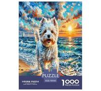 Maltese1000 Piece Jigsaw Puzzle for Adults Educational Games SpectacularFun And Challenging for Home Decoration Great Gift Idea70x50cm/1000pcs