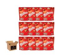 Maltesers Choclate Gift | Milk Chocolate & Honeycomb Crunchy Gift for Birthdays, Xmas Parties | Vegetarian Snack, Stocking Filler & Party Bag Treats - (Chocolate Pouch - 12 Pack x 93g)