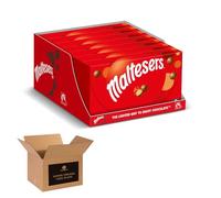 Maltesers Choclate Gift | Milk Chocolate & Honeycomb Crunchy Gift for Birthdays, Xmas Parties | Vegetarian Snack, Stocking Filler & Party Bag Treats - 7 x 310g (Mint Chocolate)