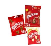 Maltesers Easter Chocolate Collection, Mini Eggs, Mini Bunnies, White Chocolate Bunnies, 77g and 58g Bags