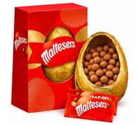 Maltesers Extra Large Chocolate Easter Egg Milk Chocolate Egg with 2 Maltesers Treat Bag Perfect For Easter Egg Hunt Great Gift For Kids & Adults