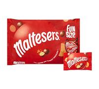 Mars Chocolate Maltesers Fun Size Chocolate Multipack, for Gift Bag, 10 x 19.5g