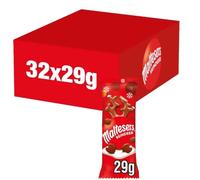 Maltesers Milk Chocolate Christmas Reindeer Bar 29g - Chocolate Bar with Maltesers - Christmas Confectionery - Pick Your Number of Bar