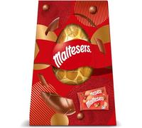 Maltesers Milk Chocolate Easter Egg with Mini Maltesers Sharing Bags Crispy Honeycomb Centre Smooth Chocolate Shell Gift Box