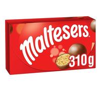 Maltesers Milk Chocolate Honeycomb Spheres Crispy Malt Centre 310g Gifting Sharing Box | Light & Airy Timeless Confectionery Treat for Movie Night Celebrations.