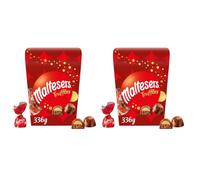 Maltesers Milk Chocolate Truffles, Chocolate Gift for Christmas, Large Gift Box, 336g (Pack of 2)