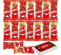 Maltesers Reindeer Milk,Gingerbread Mixed Chocolate Bars 29g With Christmas Gift Box - Milk Chocolate With Crunchy,Malt Filling Chocolate Bars - Pick Number of Bars