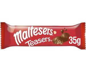 Maltesers Teasers Chocolate Bar Bulk Box, 24 x 35g