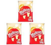 Maltesers White Chocolate Mini Bunnies Bag, Easter Egg Hunt, Easter Gifts, Chocolate Gift, 58g (Pack of 3)