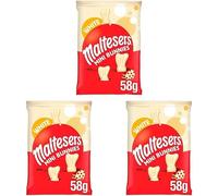 Maltesers White Chocolate Mini Bunnies Bag, Easter Egg Hunt, Easter Gifts, Chocolate Gift, 58g (Pack of 3)