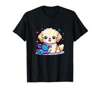 Maltipoo Puppy and His Toy Dragon T-Shirt