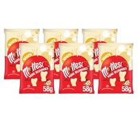 Malts Milk, White and Popcorn Flavour Chocolate Mini Bunnies Bag 58g - Gift For Easter & Easter Eggs Hunt For Easter For Kids and Everyone 2026 (Pack Of 6, White Chocolate Bunnies)