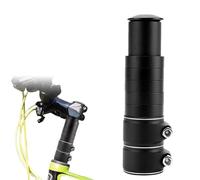 Maltvie Bike Stem Riser 28.6mm - Aluminium Alloy Bicycle Handlebar Stem Extender, Adjustable Fork Stem Riser Adapter for Bikes - Black