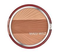 MALU WILZ Sun-Kissed Bronzing Powder No. 01 Toasty I 3-Colour Bronzer for Natural Tan I Velvety Soft & Long Lasting I With Vitamin E & Pearl Effect I Suitable for All Skin Tones