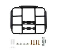 Malufain Delivery Food Box Rack, 80kg Steel Tube Universal Motorcycle | Cargo Carrier, Rear Grille Mount, Steel Tube, Baked Paint, Motorcycle and Electric Bike Use, Food Bag Support