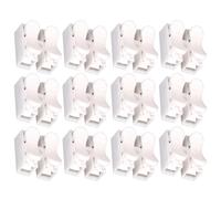 MALUGOGO 100pcs 2p Spring Quick Wire Connectors Terminal Block with Copper and Pp Material Safe Cost Saving Plastic Push-type Terminal for Power Cable and Electronics