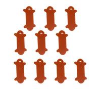 MALUGOGO 10pcs Stylish Abs Thread Winding Board for Cross Stitch Sewing Tools, Easy Classifying and Preventing Threads Getting Twined, Sewing Accessories for Craft and DIY Projects