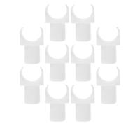 MALUGOGO 10pcs Wheelchair Support Blocks Universal Fit Abs Replacement Parts Stable Support for Drive Wheelchairs Suitable for Tube Accessories