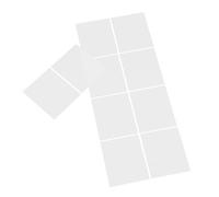 MALUGOGO 10pcs White LED Light Diffuser Film Sheets Self-Adhesive Pet Soft Lighting Diffuser for Indoor Space and Home Lighting Protecting Eyesight with Enhanced 5x5cm Size