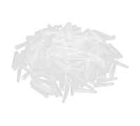 MALUGOGO 150pcs Silicone Eyelash Tweezers Sleeve Soft Protective Covers Non-Slip Tweezers Tip Case Easy to Store Prevent Damage for Beauty Use