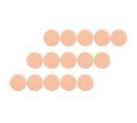MALUGOGO 15pcs Cosmetics Powder Applicators Small Rounded Face 6cm Diameter Suitable for Sensitive Skin Remove Cosmetics Woman Applicator for Home Salon Use