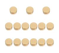 MALUGOGO 15pcs Rotary Nail Bearings Nail Charm Spin Mechanism 5mm Wear-resistant Noise Reduction and Women Professional Environments Manicure DIY Hardware Accessories