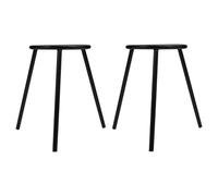 MALUGOGO 2 Pieces Iron Tripod Stand for Alcohol Lamp Support, Laboratory Chemistry Equipment Holder, School Science Experiment Supplies