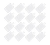 MALUGOGO 20pcs Disposable Travel Lotion Bags 100ml Lightweight Synthetic Material Empty Squeeze Pouches Portable for Toiletry Storage and Makeup On-the-go